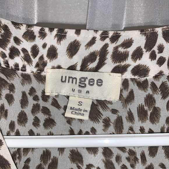 Umgee Boho Multi Print Flowy Blouse - Picture 3 of 5